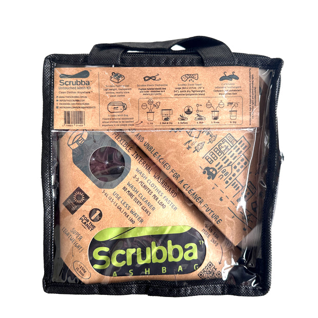 Scrubba Black Wash Dry Kit portable washing machine