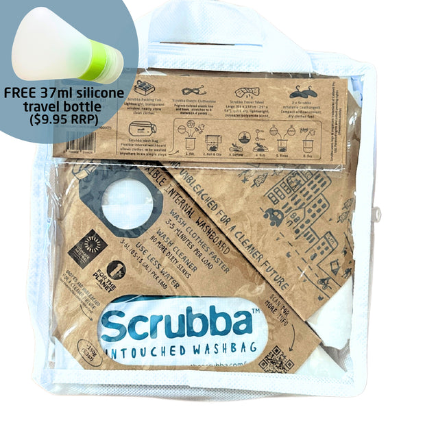 Scrubba Untouched wash & dry kit: Ships Free