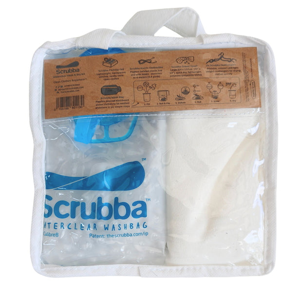 Scrubba wash & dry kit: Ships Free - A Portable washing machine and drying kit for travel and camping