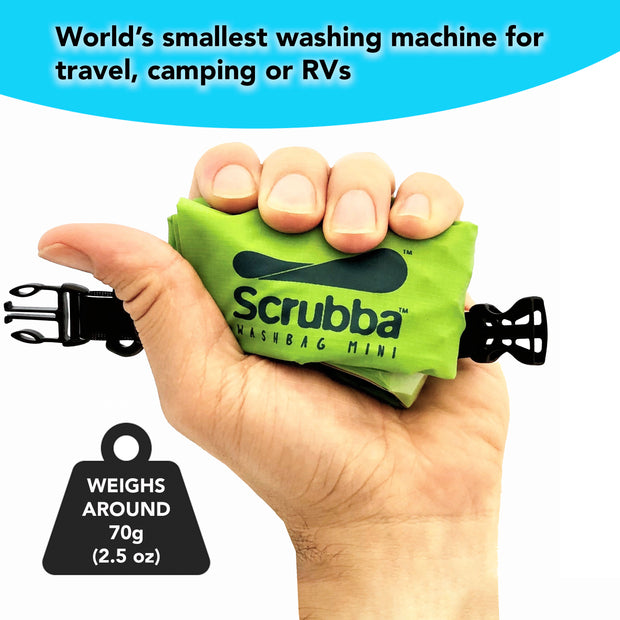   Scrubba wash bag MINI - Gift version - 2023/24 model Portable Washing Machine Scrubba by Calibre8