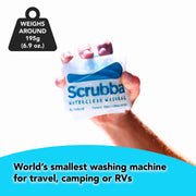   The Scrubba Waterclear Wash Bag - a translucent portable washing machine Portable Washing Machine Scrubba by Calibre8