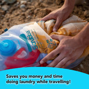   The Scrubba Waterclear Wash Bag - a translucent portable washing machine Portable Washing Machine Scrubba by Calibre8