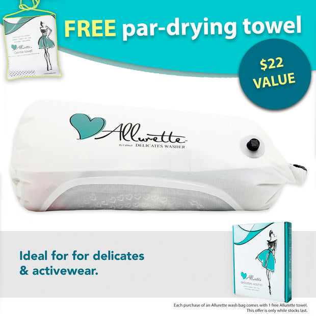 Allurette washer - A portable washing machine for delicate and athletic clothing