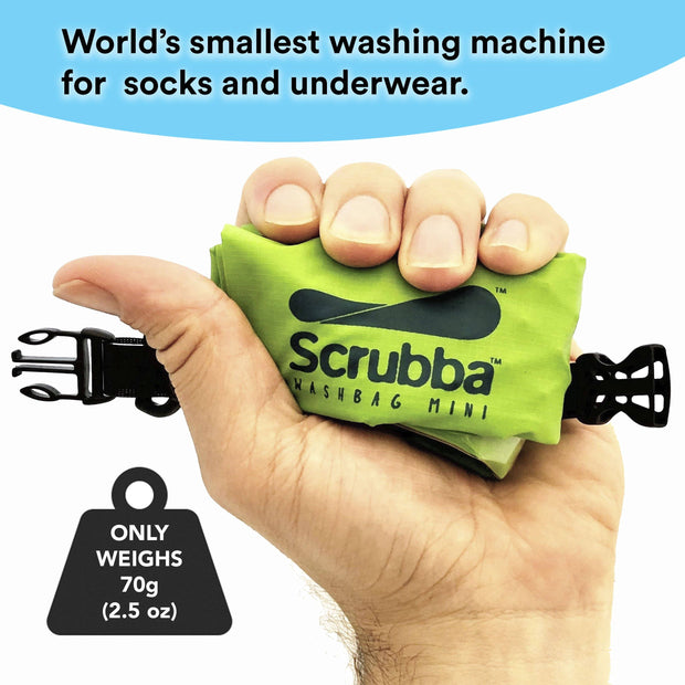Scrubba wash bag MINI - Gift version Scrubba by Calibre8